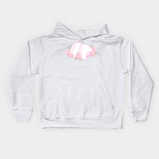 Cherry Blossom Onigiri Riceball Kids Hoodie